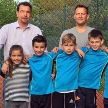 Tennis-U9 erfolgreich in die neue Saison gestartet