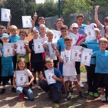 Ein großer Spaß mit positivem Beigeschmack: Das Kids-Tenniscamp 2017 des SV Dörfleins