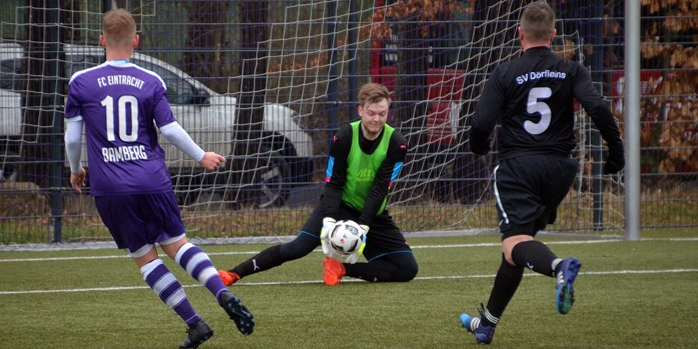 Knappe Niederlage gegen A-Junioren des FC Eintracht Bamberg