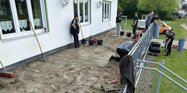 SVD-Terrasse wird erneuert