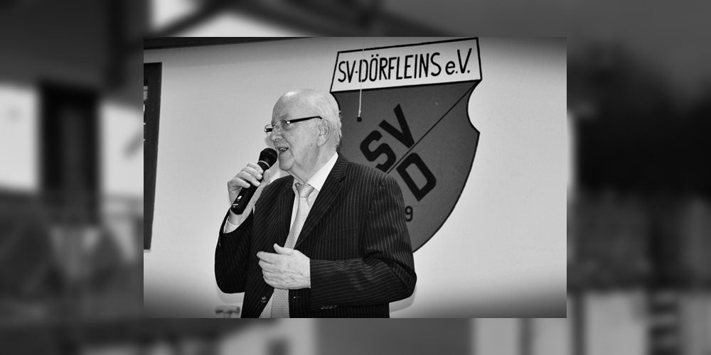 Ehrenvorsitzender Erwin Braun verstorben