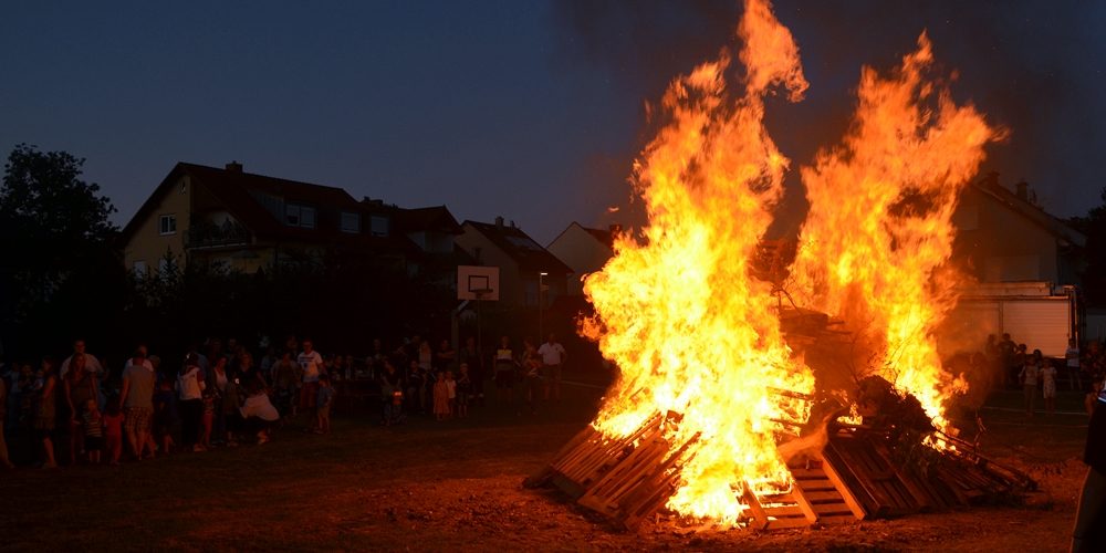 Johannisfeuer am 28. Juni