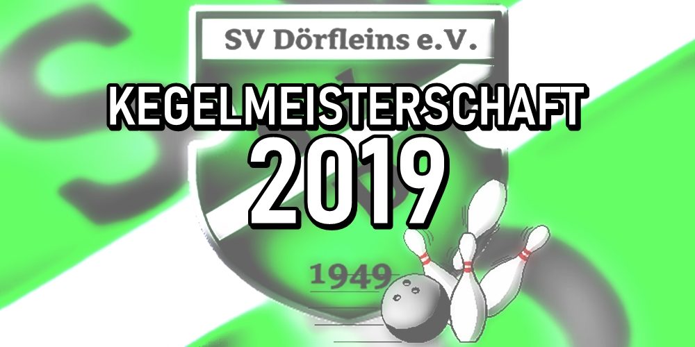 Die interne Kegelmeisterschaft 2019 steht bevor