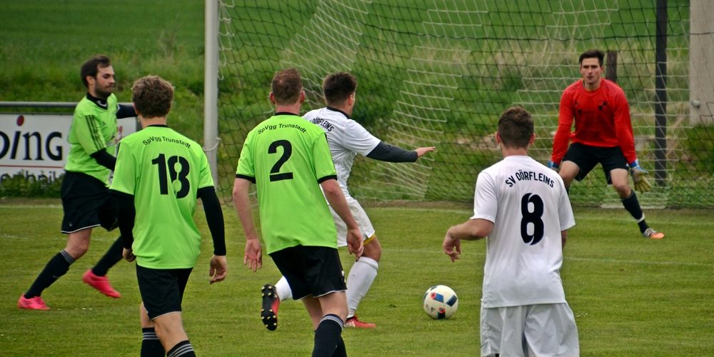 2:0-Erfolg in Trunstadt &#8211; Dörfleins hat die Chance auf Platz zwei in eigener Hand