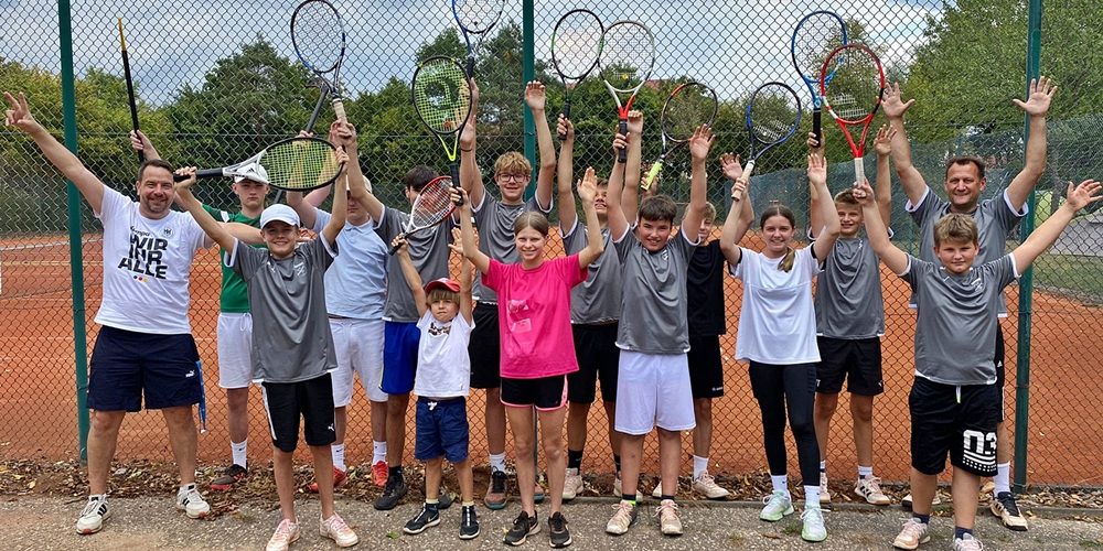 Impressionen vom Zeltlager der Tennis-Jugend