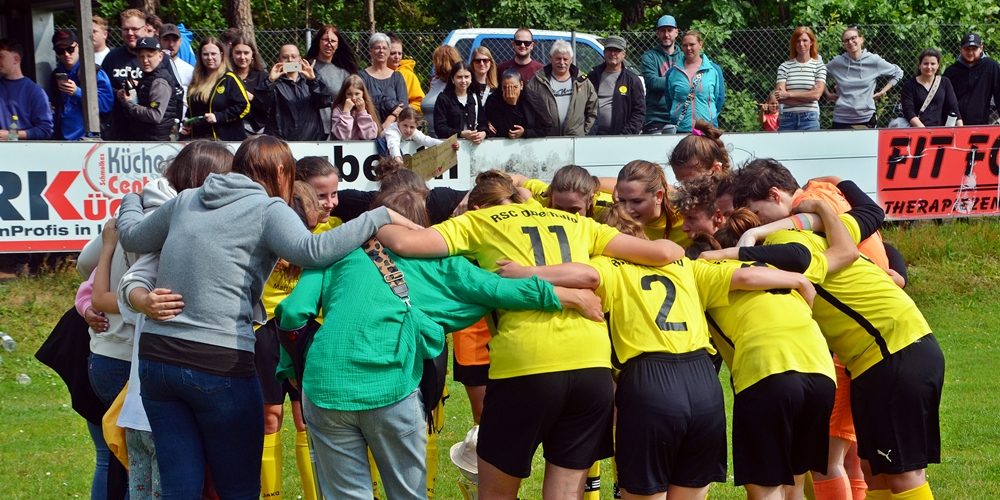 Der Abschied von der Damenmannschaft