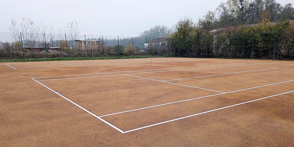 Tennisplätze erstrahlen in neuem Glanz