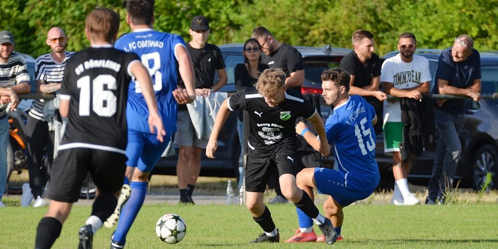 Gegen starke Nachbarn eine Stunde dagegengehalten