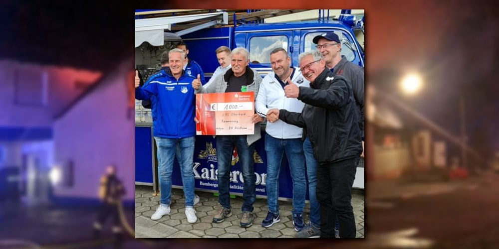 1.000 Euro für den 1. FC Oberhaid