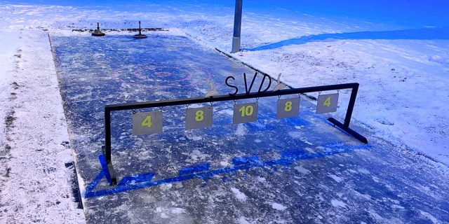 Witterung macht Schieben auf Eis möglich