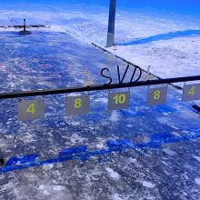 Witterung macht Schieben auf Eis möglich