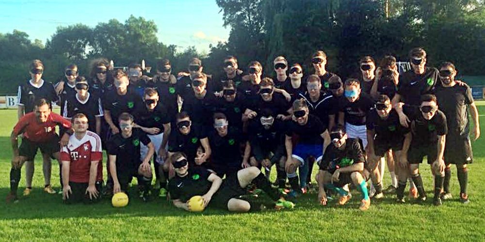 Die etwas andere Trainingseinheit: Wenn das Augenlicht fehlt…!